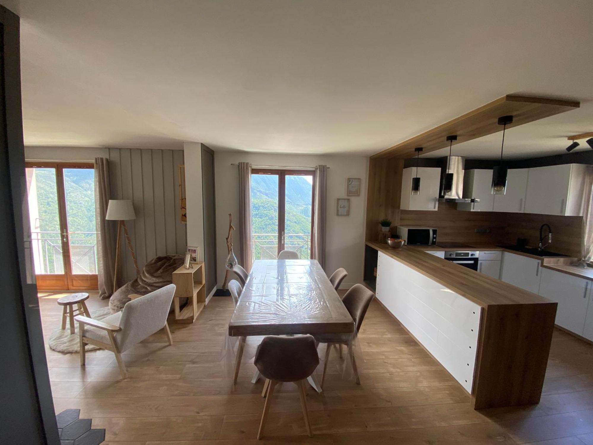 Grande Maison Vue Montagne Au Calme Rimplas Exteriör bild